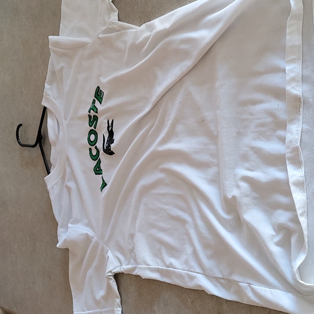 Lacoste moisture wick t shirt
